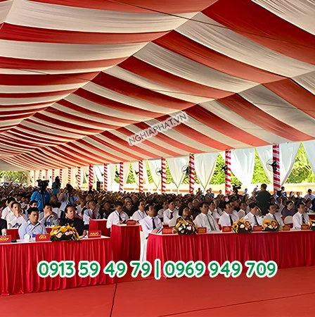 Dịch vụ cho thuê nhà bạt không gian